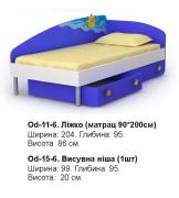 Кровать Od-11-6 (комплект) Ocean BRIZ